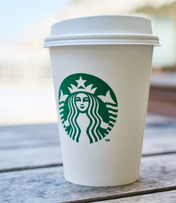 Supply Chain Scene, image of Starbucks paper cup 