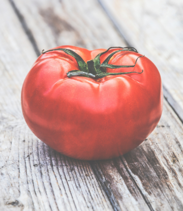 Supply Chain Scene, image of a single tomato
