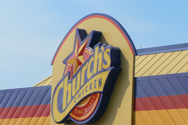 Church's Chicken sign