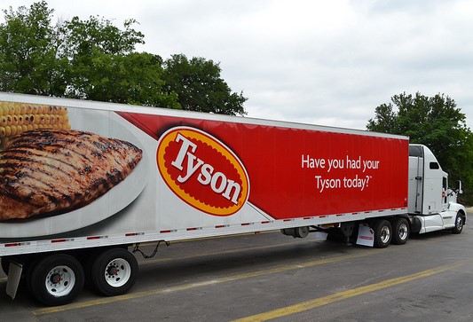 Tyson Foods truck