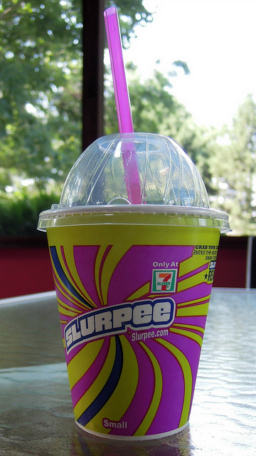 Slurpee cup from 7-11
