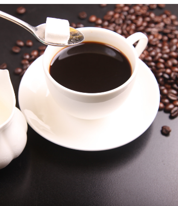 Supply Chain Scene, image of a cup of coffee 