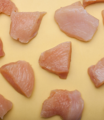 Supply Chain Scene, image of raw chicken breasts 