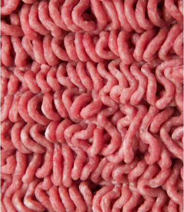 Supply Chain Scene, image of fresh ground beef 