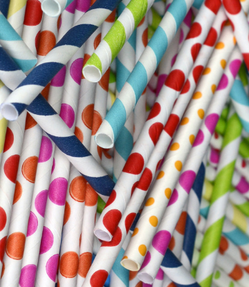 Supply Chain Scene, image of paper straws 