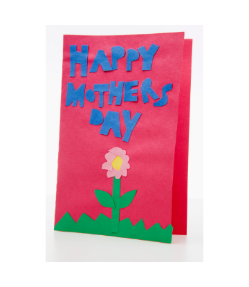 Supply Chain Scene, image of a Mother's Day Card 