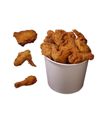 Supply Chain Scene, image of a bucket of fried chicken 
