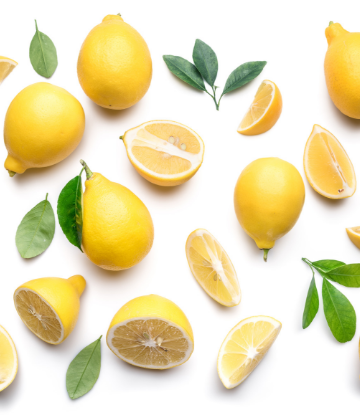 Supply Chain Scene, image of fresh lemons 