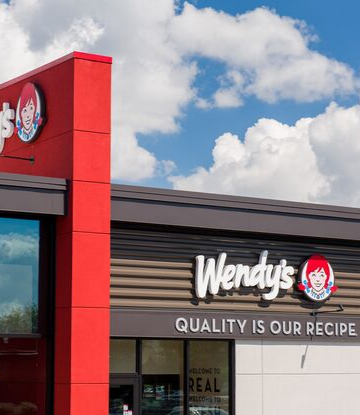 Supply Chain Scene, image of a wendy's restaurant