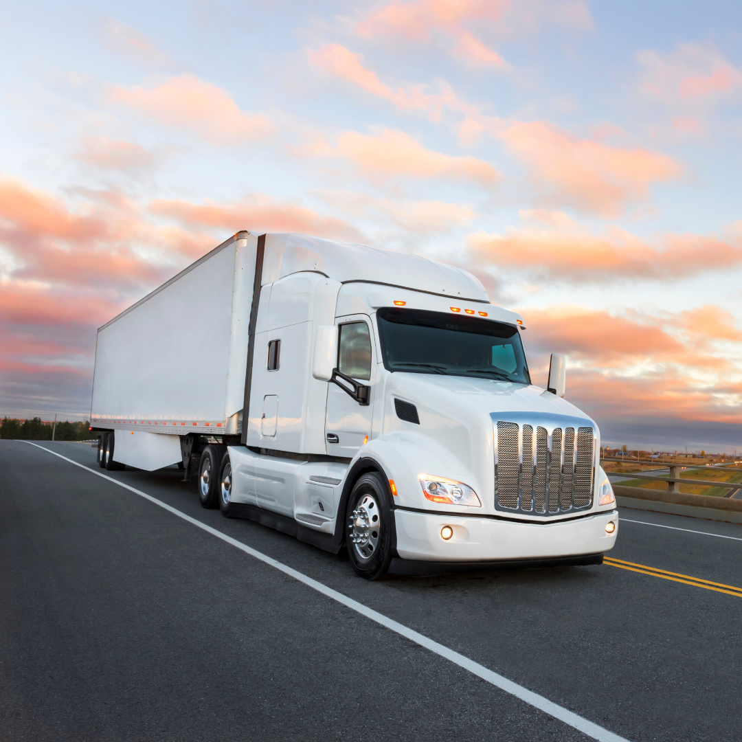 Image of an 18-wheel truck