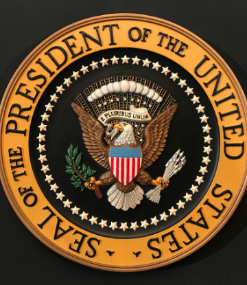 SCS, seal of the president of the United States 