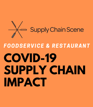 SCS, Orange text box with logo - COVID-19 Supply Chain Impact Coverage