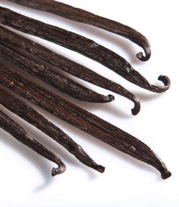 Image of whole vanilla beans 