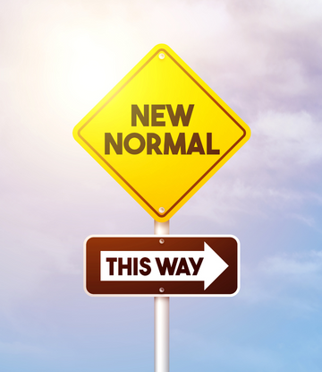 The 'New Normal' sign