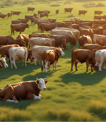 cattle in the field