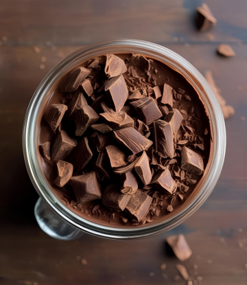 Cocoa in a bowl