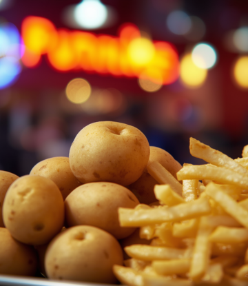 potatoes and fries 