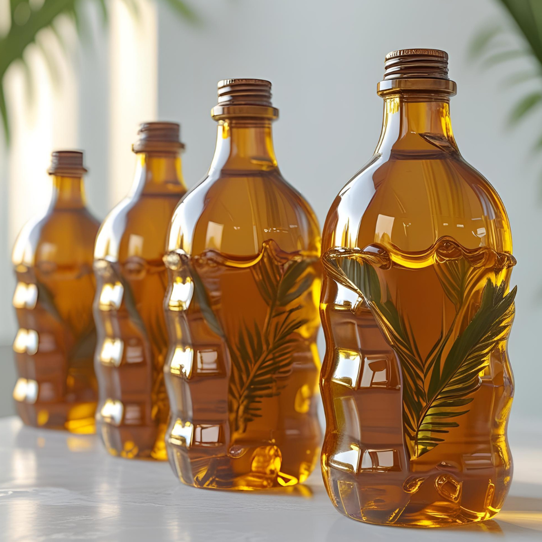 Bottles of Palm Oil